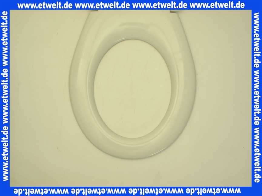 K705401 Ideal Standard San Remo WC-Sitz 48cm mit Fastfix und Puffern in weiss