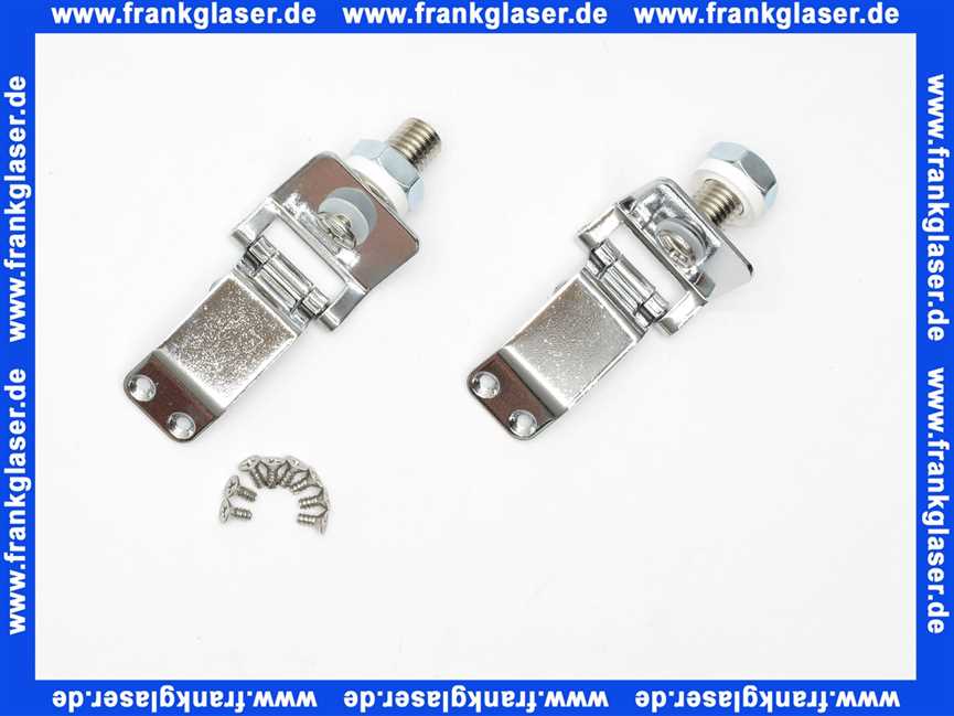 K7561AA Scharniere SOLO /La Brisa WC-Sitz chrom