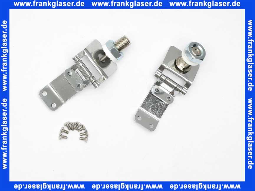 K7561AA Scharniere SOLO /La Brisa WC-Sitz chrom