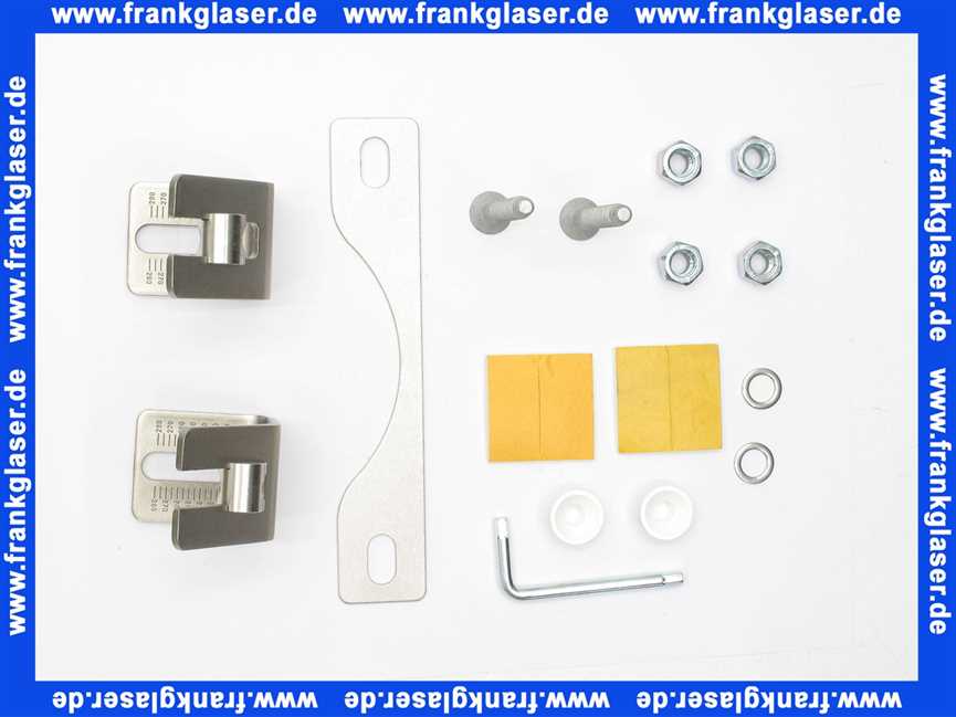 T601001 Ideal Standard BEF. M. AUSGL. 220-280MM WANDH.WC/BIDET