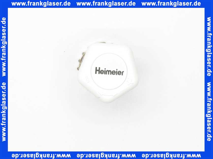 Heimeier Handregulierkappe mit Rändelmutter, für Thermostatventile 2001-00.325