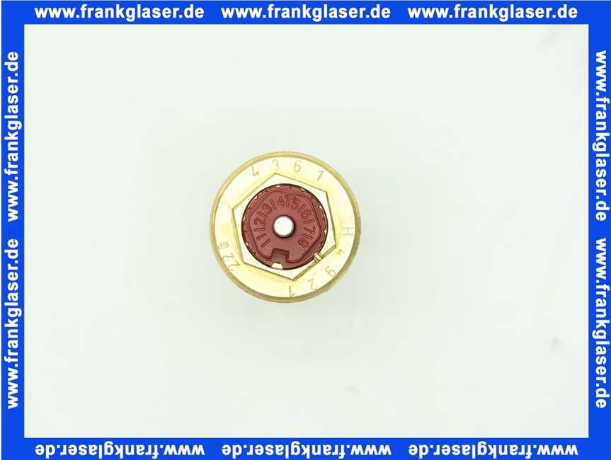 Heimeier Thermostat-Oberteil für VHK mit genauer Feinsteinstellung(8), G 1/2 4361-00.301