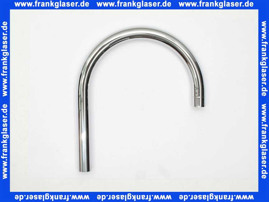 F960258AA Jado C-Auslauf 200mm Durchmesser 24mm Komplett Chrom