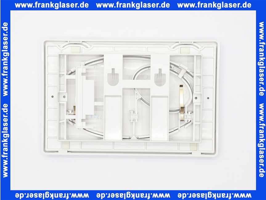 102000000031 Jomo Betätigungsplatte SLK Classic in weiss