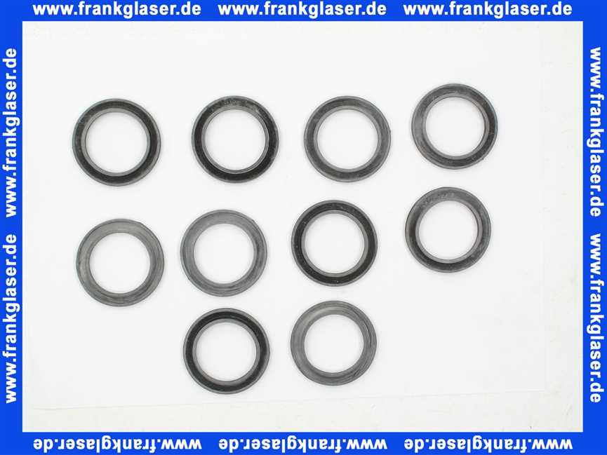 Jomo 116000000268 Lippendichtung für Spülkasten VPE mit 10 Stück