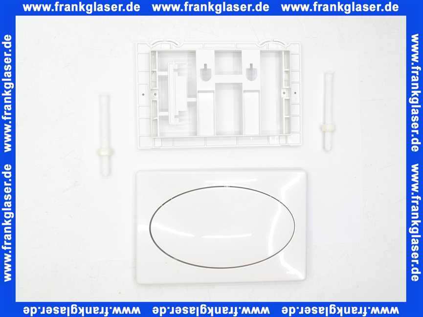 16727060001 Jomo Betätigungsplatte weiss