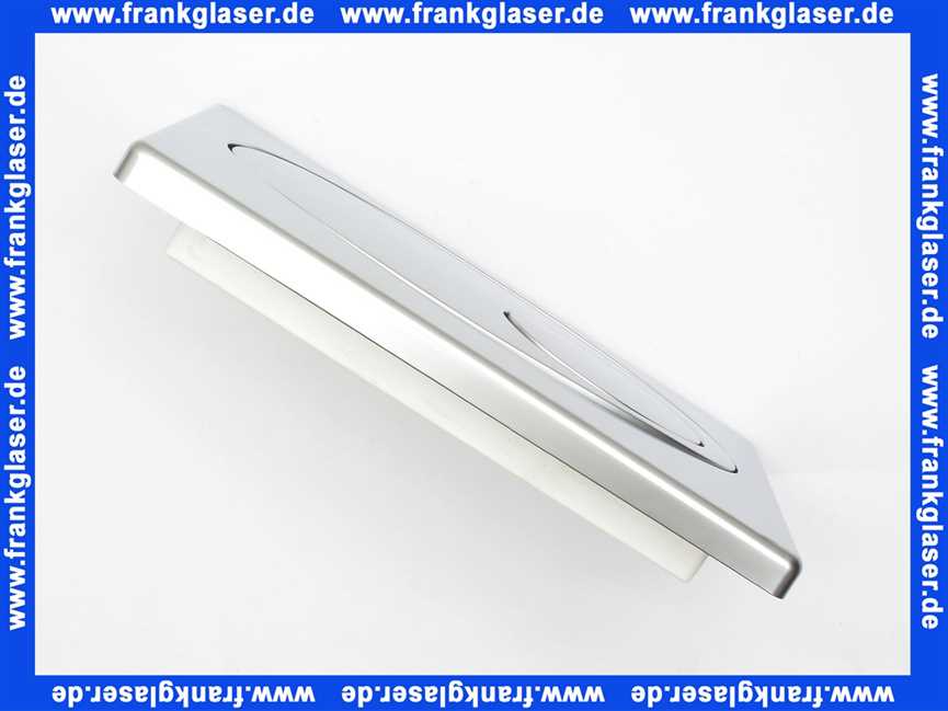 16727070000300 Jomo Betätigungsplatte Classic zu Unterputzspülkasten SLK matt-verchromt