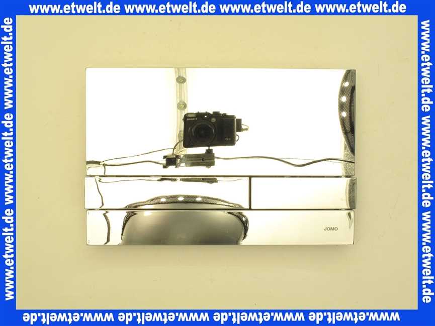 16728003636 Jomo Betätigungsplatte glanz verchromt