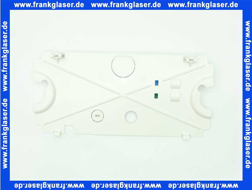 Jomo 171-64000700-00 Abdeckplatte zu UP Spülkasten inklusive Drückerbolzen