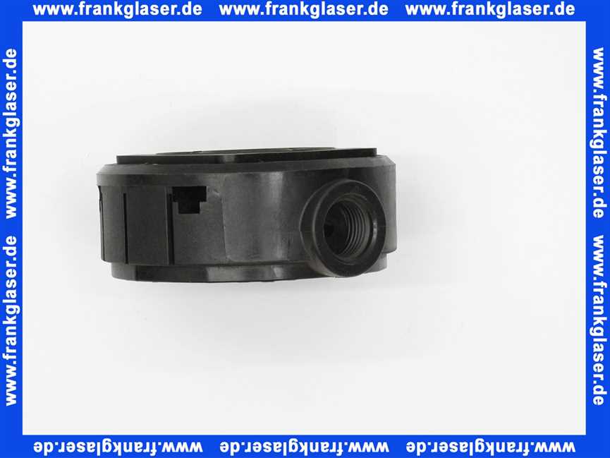 Judo Ersatzteil Filterunterteil mit Muttern JJF 2070002