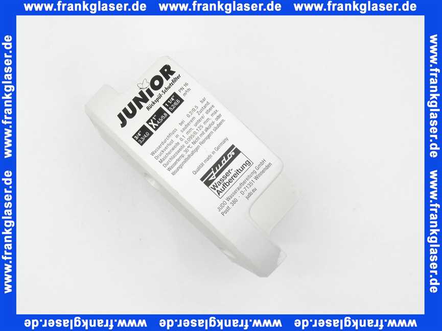 2070005 Judo Flanschring bedruckt zu JJF 3/4 - 1 1/4 Zoll