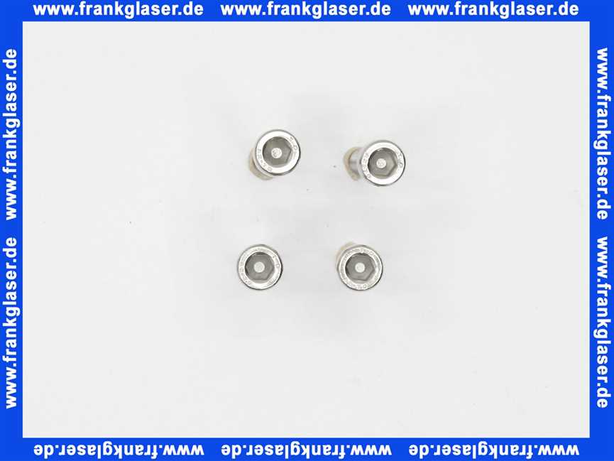 Judo Ersatzteil Zyl.Schraube M 6x 30 (4 Stück) 2110109