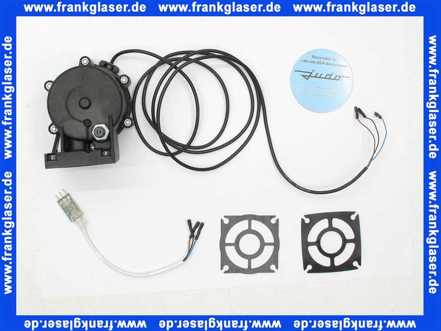 2120096 Judo Wasserzähler komplett ohne Rollen-zählwerk zu JJP 3/4 Zoll