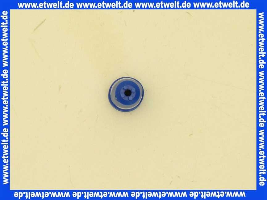 2201677 Judo Injektoreinsatz blau mit Dichtung