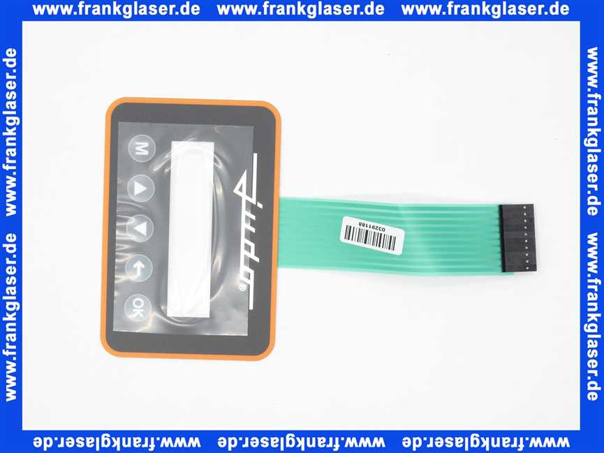 Judo Ersatzteil Folientastatur 2201863