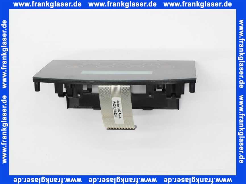 2202077 Judo Frontplatte mit Bedienfeld