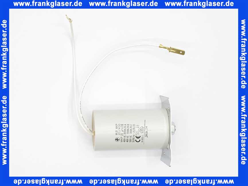Jung Ersatz Kondensator 20uF JP46016