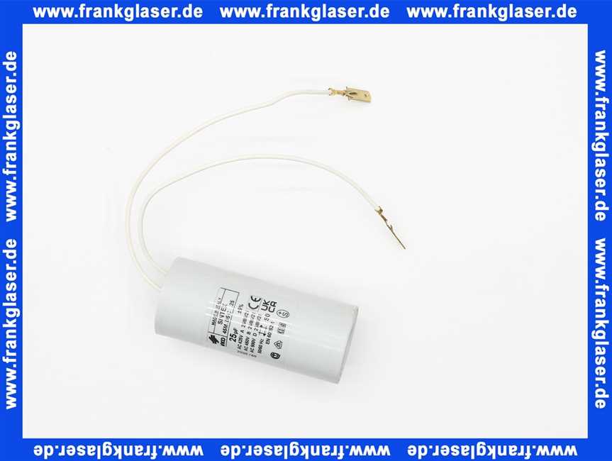 Jung Ersatz Kondensator 25uF JP46017