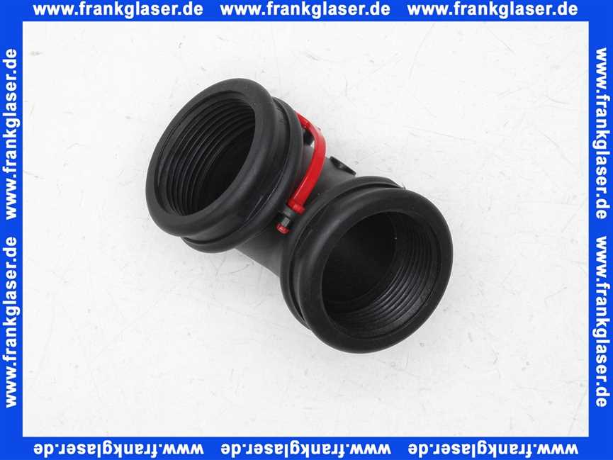 JP46355 Jung Kunststoff-Winkel Anschlusswinkel 1 1/4 Zoll zu Tauchpumpe