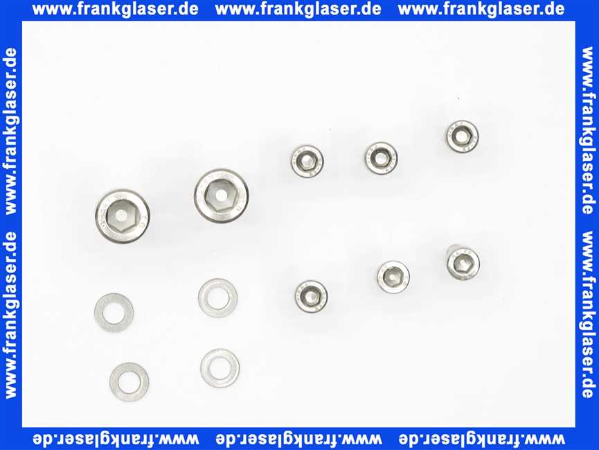 Jung Ersatz SCHRAUBENSATZ 11 JP47291