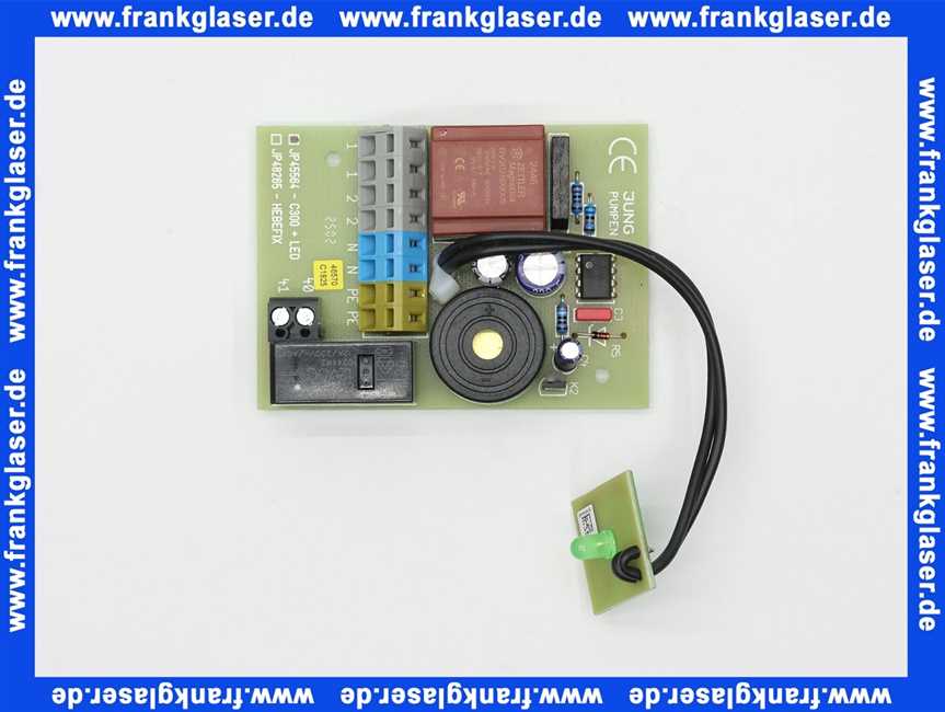 Jung Ersatz PCBA C300+LED JP47710