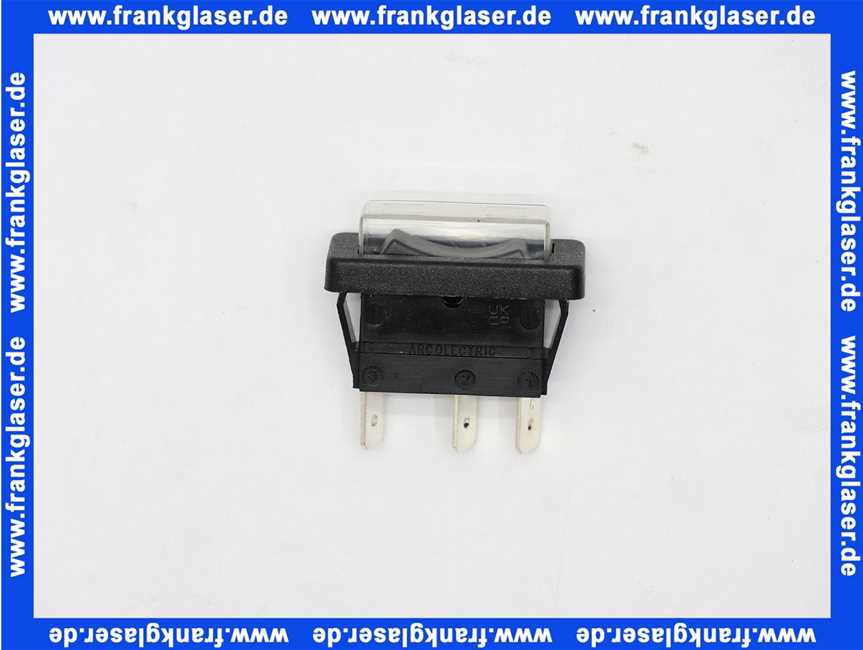 Jung Ersatz Wippschalter 3 Stellungen + IP65-Kappe JP47783