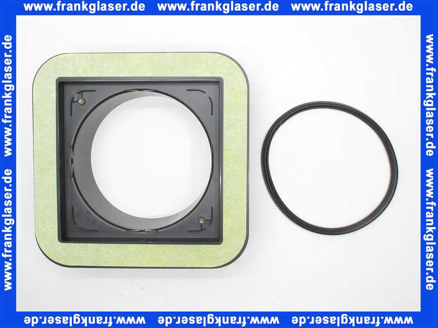 Jung Ersatz Rahmen + Dichtung Baufix JP48244