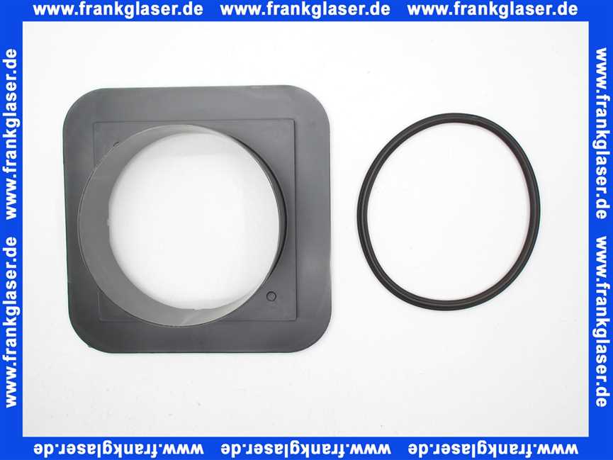 Jung Ersatz Rahmen + Dichtung Baufix JP48244