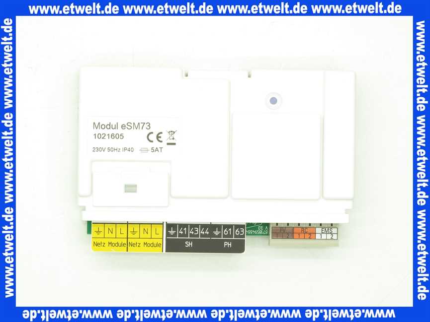 1021605 Junkers eSM73 Mischermodul