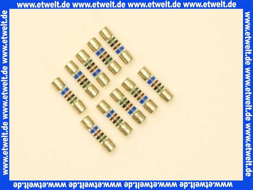 19045227300 Junkers Sicherung T0,5A (10x)