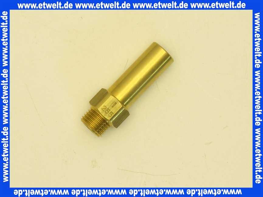 5484700 Junkers Hauptgasdüse I 2,55 Bohrung Sw16