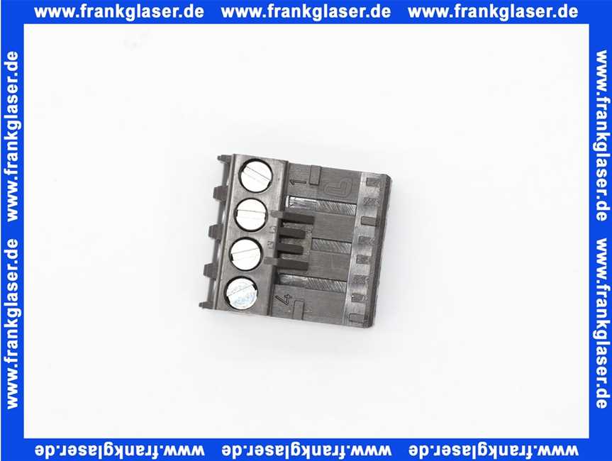 54912646 Junkers Anschlussklemme 4-polig braun M1