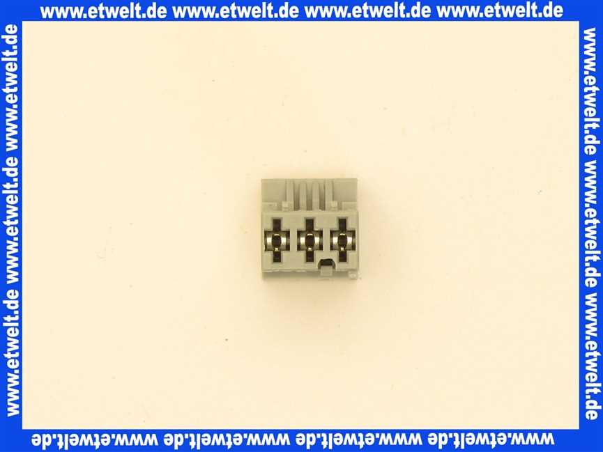 54912647 Junkers Anschlussklemme 3-polig grau LP