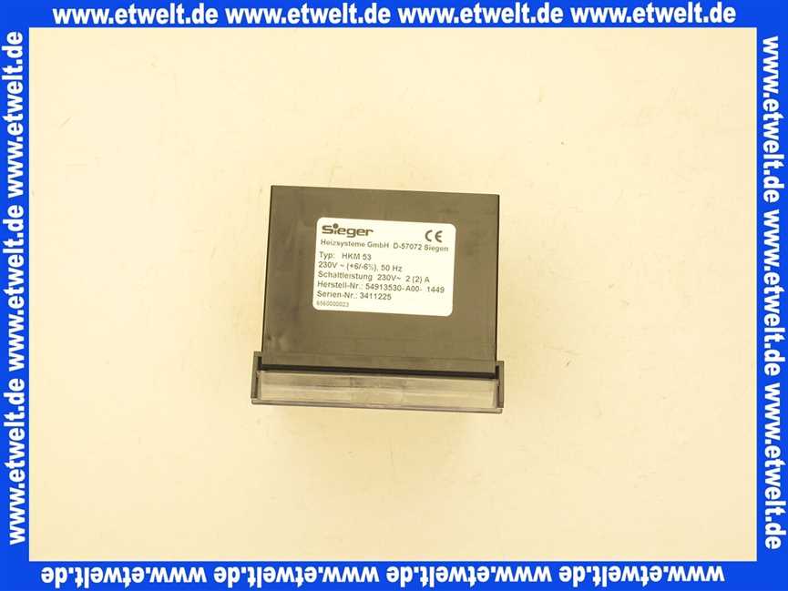 54913530 Junkers Regelgerät HKM 53