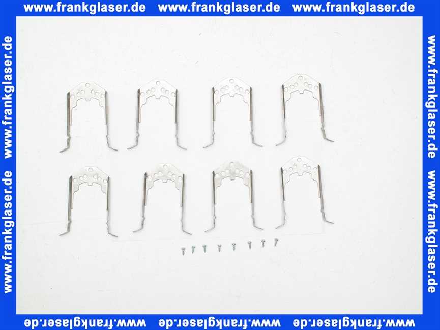 5493998 Junkers Sattelblech steckbar 8Stück verp