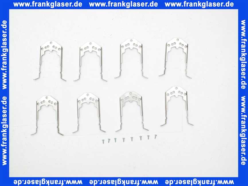 5493998 Junkers Sattelblech steckbar 8Stück verp