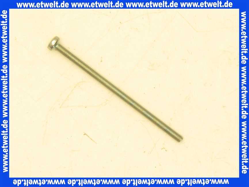 5834430 Junkers Linsenschraube ISO7045 M3x60 4,8 H A3K