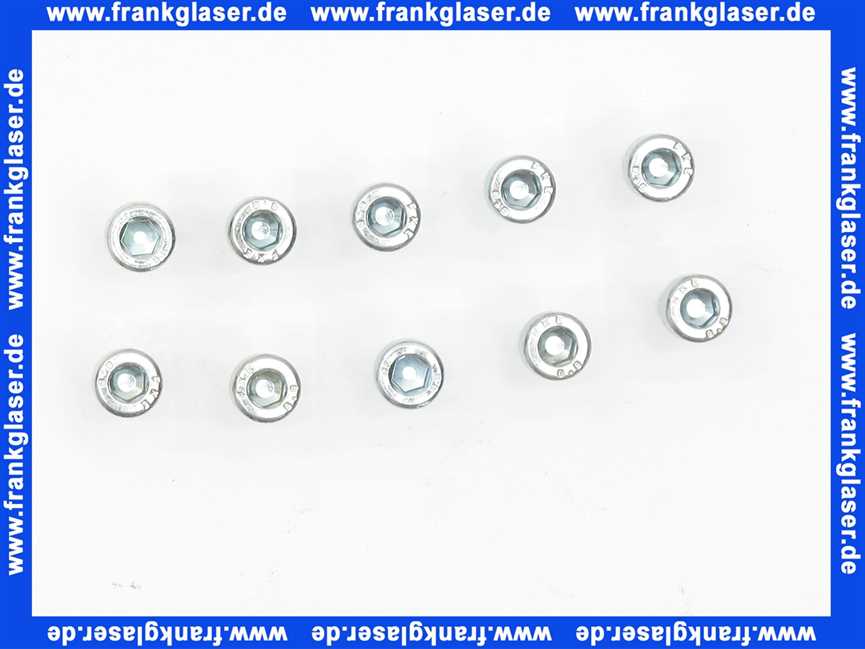63022871 Junkers Zylinderschraube DIN912 M5x12 (10x), für KBR 120...280-3 A, MKB...-3 A