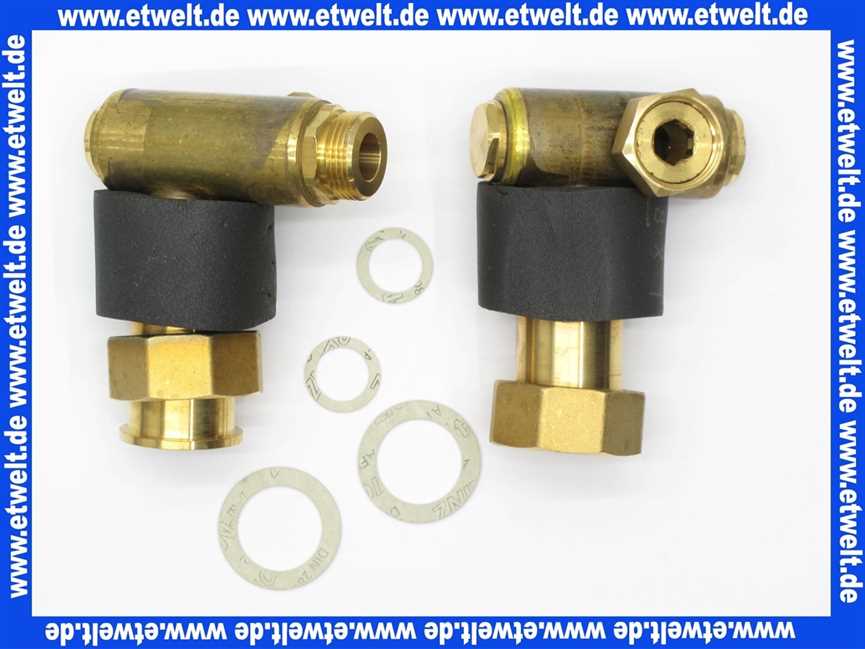 Junkers 63033400 Anschluss VL/RL Sekundärkreis WT