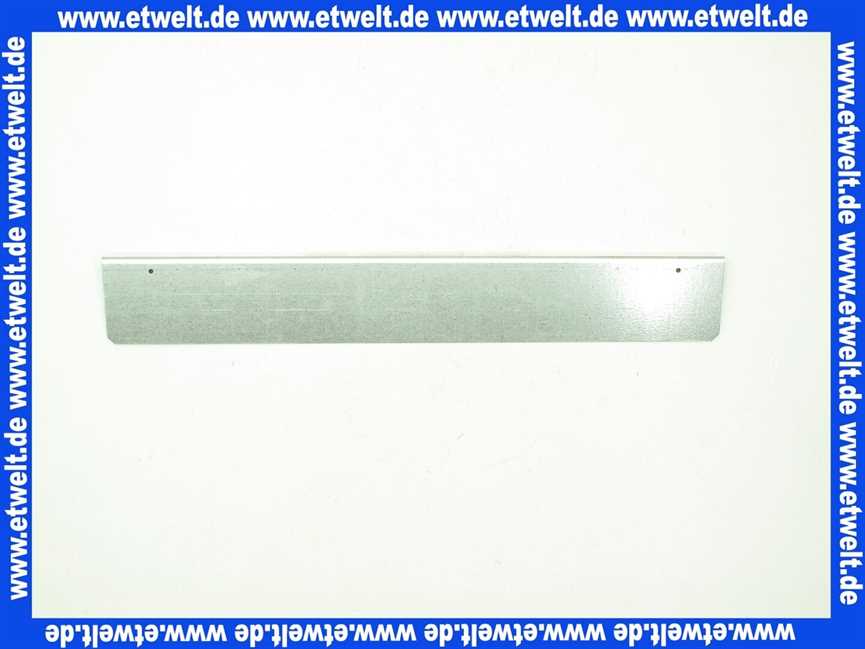 70000125 Junkers Luftleitblech L:427 mm 28kW für SG 14 A