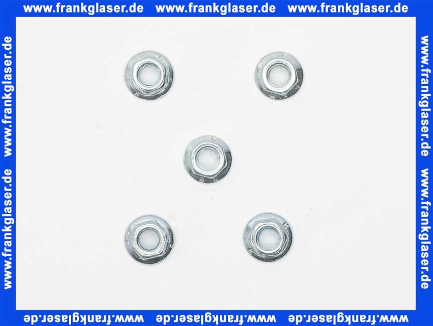 7099064 Junkers Mutter M5 verzahnt selbsthaltend (5 Stück)