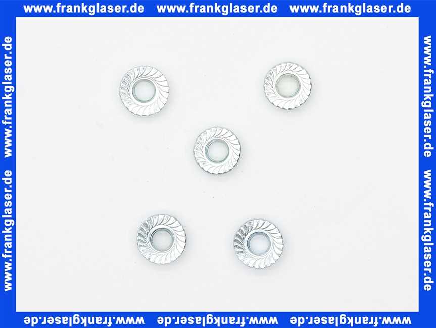 7099064 Junkers Mutter M5 verzahnt selbsthaltend (5 Stück)