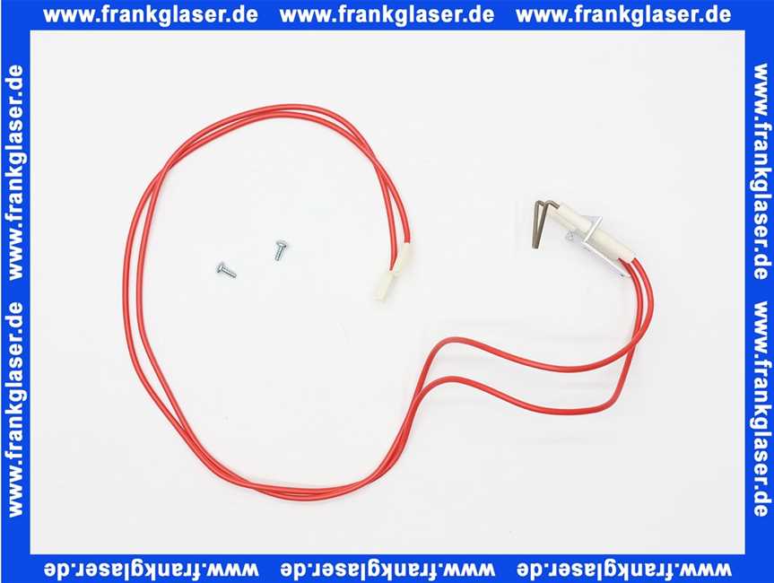 7101150 Junkers Zündelektrode mit Kabel/Stecker U102,U104