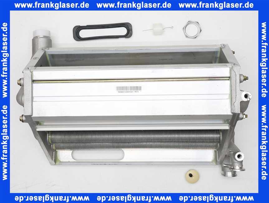 73032 Junkers Wärmetauscher 43W (mit Dichtung) für BK11 W-43
