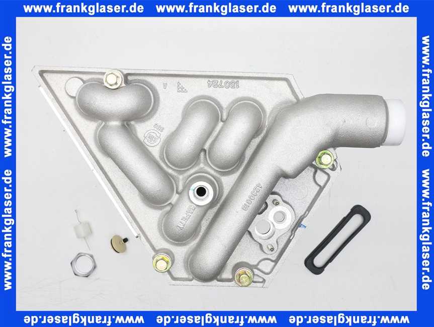 73032 Junkers Wärmetauscher 43W (mit Dichtung) für BK11 W-43