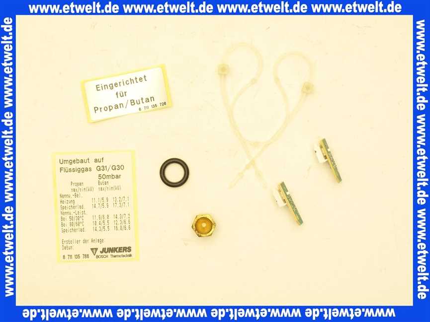 7710149023 Junkers Gasart-Umbausatz 21,2331 für ZSBR 3-12A