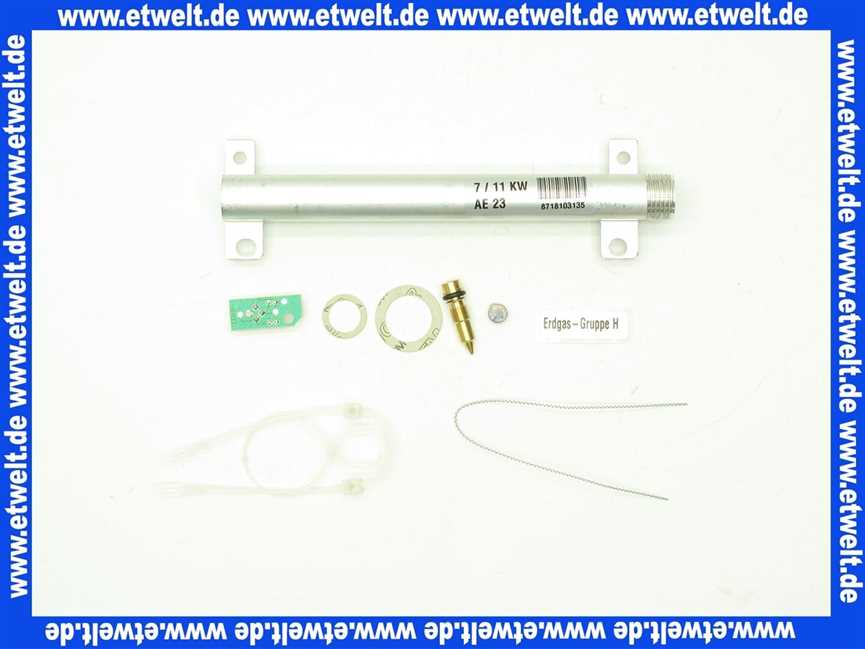 7712039018 Junkers Gasart-Umbausatz 21,3123 für ZSR 7/11-5AE..