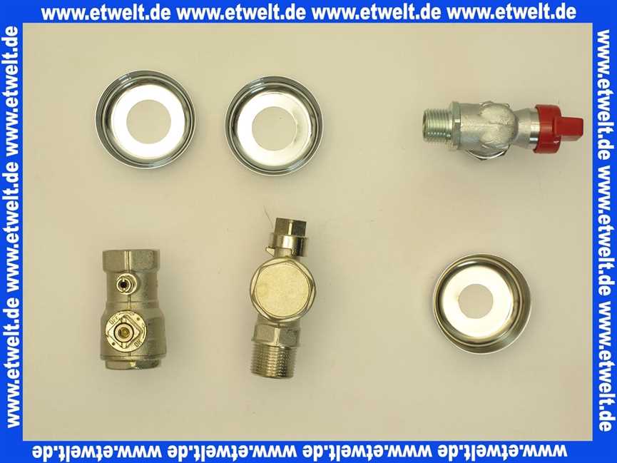 7719001278 Junkers 1 Service-Paket Heizung/Gas 1/2 Unterputz Nr. 424/1