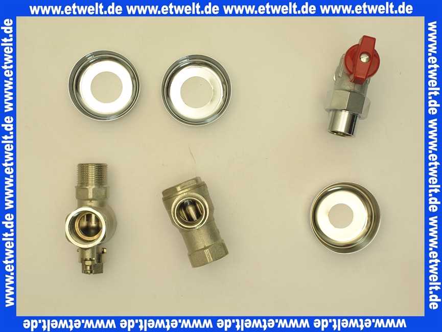 7719001278 Junkers 1 Service-Paket Heizung/Gas 1/2 Unterputz Nr. 424/1