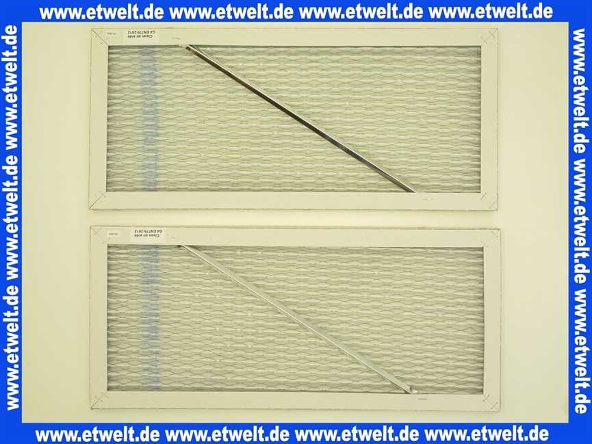 7719001647 Junkers Filterset Filter FS350 für LW350 Filtereinsatz